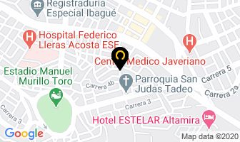 Mapa de Fruponch en Ibagué