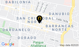 Mapa de Frut & Tortas Pasteleria en Bogotá D.C