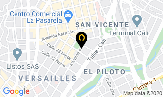 Mapa de Frutaroma Ltda. en Cali