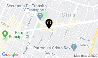 Mapa de Frutas Y Helados Makriz en Chía