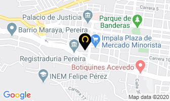 Mapa de Frutas Y Verduras La Guaca en Pereira