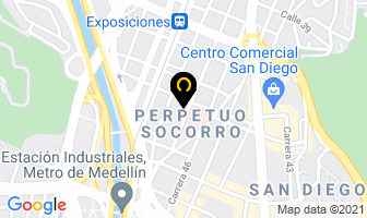 Mapa de Frutera General en Medellín