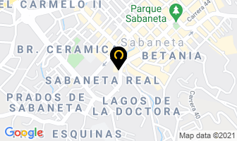 Mapa de Frutera Saratoga en Medellín