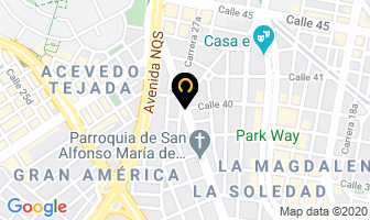 Mapa de Frutería Francesa en Bogotá D.C