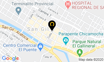 Mapa de Frutería Tamarindo en San Gil