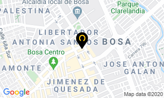 Mapa de Fruticas & Crepes en Bogotá D.C