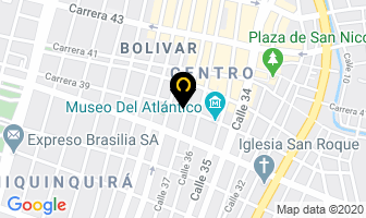 Mapa de Frutisabor en Barranquilla