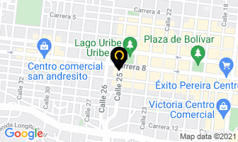 Mapa de Frutos Y Cafü Restaurante en Pereira