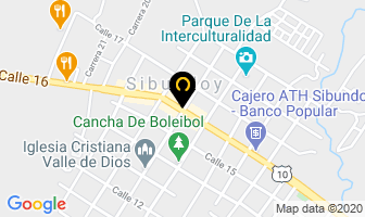 Mapa de Fruty Burguer en Sibundoy
