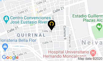 Mapa de Fruver Pague Menos en Neiva