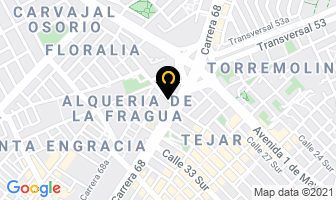 Mapa de F.s. Contadores Públicos en Bogotá D.C