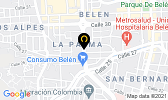 Mapa de Fuego Parrilla en Medellín