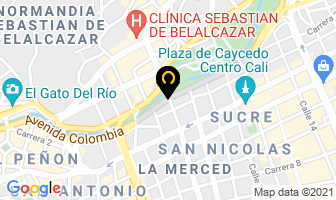Mapa de Fuente De Soda La 8 en Cali
