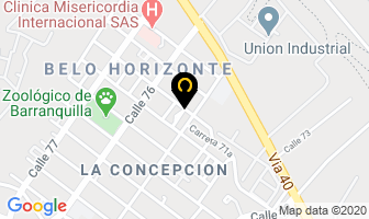 Mapa de Fuentes Carrascal Jairo Francisco en Barranquilla