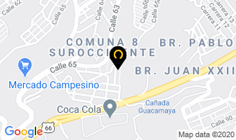 Mapa de Fuentes Sanchez Gilberto en Bucaramanga