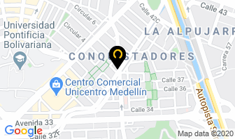 Mapa de Fuentes Y Fuentes en Medellín