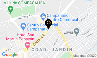 Mapa de Fuera De Serie en Popayán