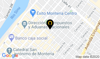 Mapa de Fujiyama O2 en Montería