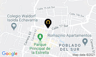 Mapa de Full Carbon en Medellín