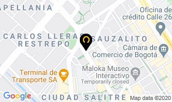 Mapa de Full Minería E.u. en Bogotá D.C