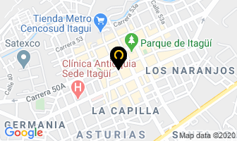 Mapa de Full Moda en Itaguí