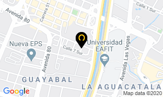 Mapa de Full Zone S.a.s en Medellín