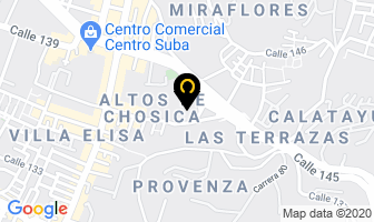 Mapa de Fumicontrol Cm en Bogotá D.C