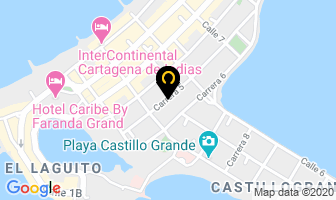 Mapa de Fumiespacios Ltda. en Cartagena