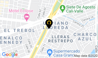 Mapa de Fumiexpress Del Valle en Cali