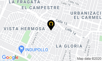 Mapa de Fumiexpress Ltda. en Cartagena