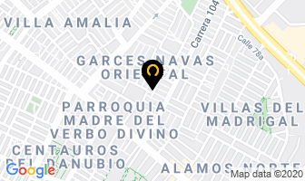 Mapa de Fumig Control Sanitario Industrial en Bogotá D.C