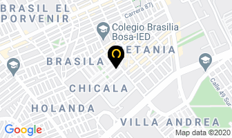 Mapa de Fumigaciones Cas Control Ltda. en Bogotá D.C