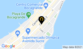 Mapa de Fumigaciones Delta en Cartagena