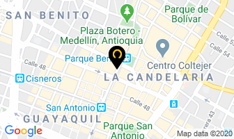 Mapa de Fumigaciones Destroyer en Medellín
