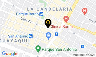 Mapa de Fumigaciones Ecológicas Ltda en Medellín