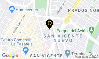 Mapa de Fumigaciones Especializadas De Occidente en Cali