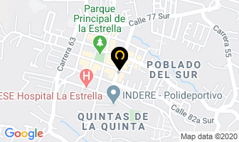 Mapa de Fumigaciones Leo en La Estrella