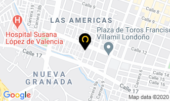 Mapa de Fumigaciones Oxidental Del Cauca en Popayán