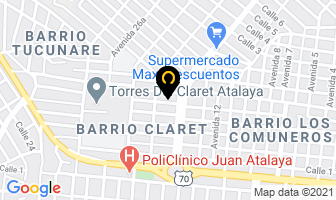 Mapa de Fumigaciones Stil en Cúcuta