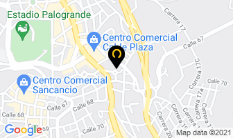 Mapa de Fumigaciones Sumavet en Manizales