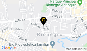Mapa de Fumigarte en Rionegro