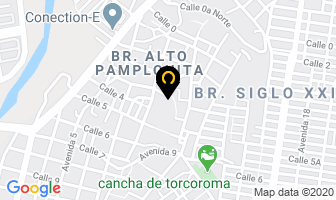 Mapa de Fumigax en Cúcuta