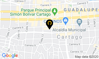 Mapa de Fumiguadañas en Cartago