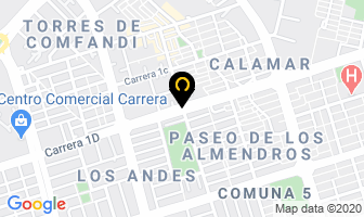 Mapa de Fumyser Ltda en Cali