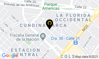 Mapa de Funal Fundidora Nacional Ltda. en Bogotá D.C