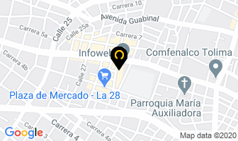 Mapa de Funcionalsoft en Ibagué