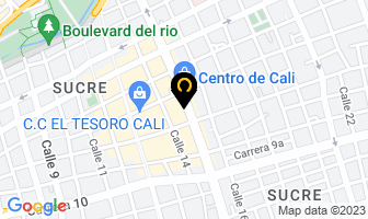 Mapa de Fundación Adne en Cali