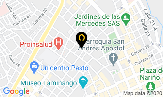 Mapa de Fundacion Aleph - Teatro en Pasto
