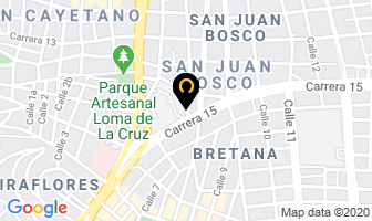 Mapa de Fundacion Bienestar Y Vida en Cali