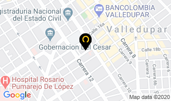 Mapa de Fundación Casa De La Mujer en Valledupar